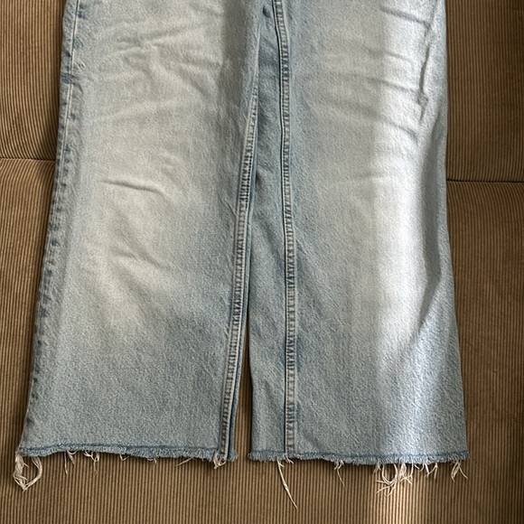 High waist wide leg cropped jeans - Picture 3 of 4